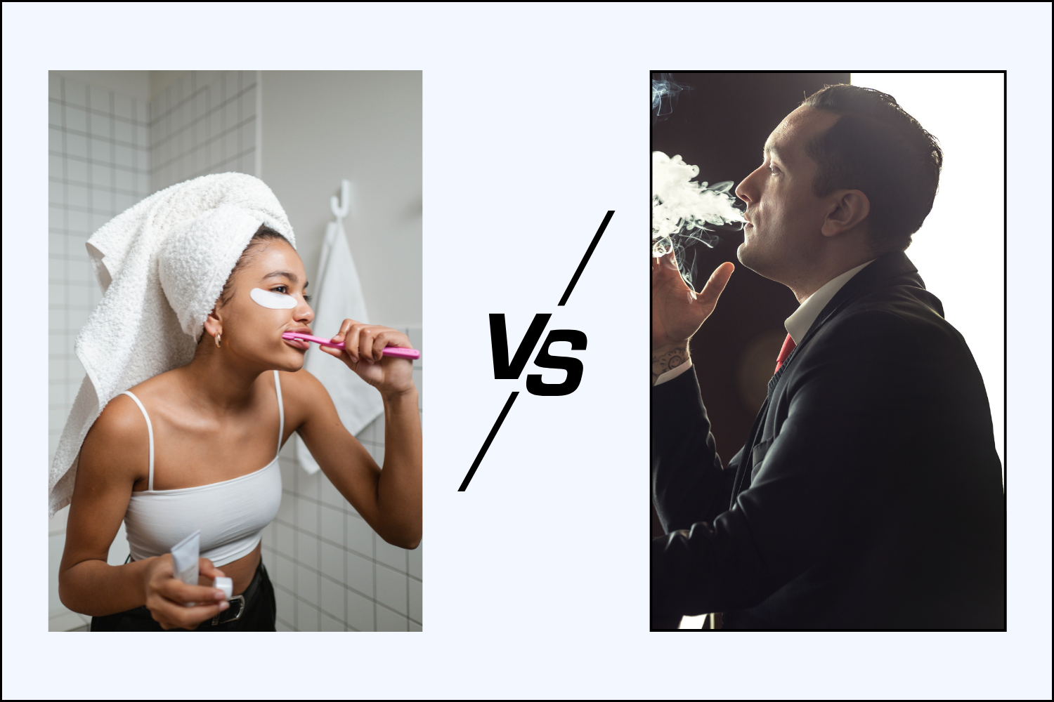 Cavity Prevention: Good vs bad oral habit